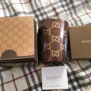 GUCCI アロマキャンドル 3つセット GG柄 グリーン レッド 未使用 独創