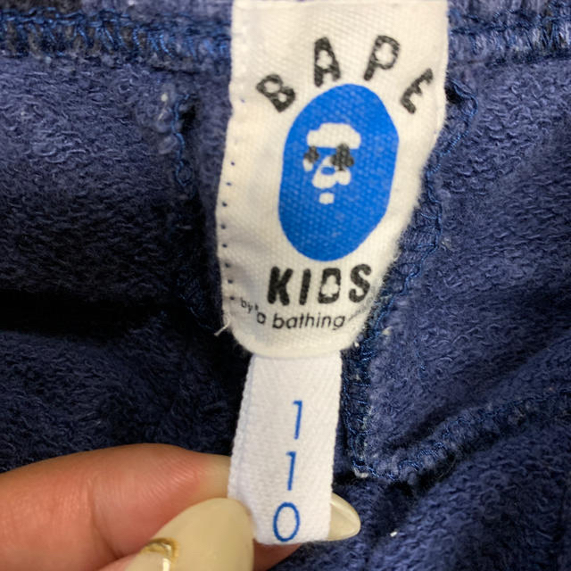 A BATHING APE(アベイシングエイプ)の専用☺︎bape kids ハーフパンツ☆タンクトップ キッズ/ベビー/マタニティのキッズ服男の子用(90cm~)(パンツ/スパッツ)の商品写真