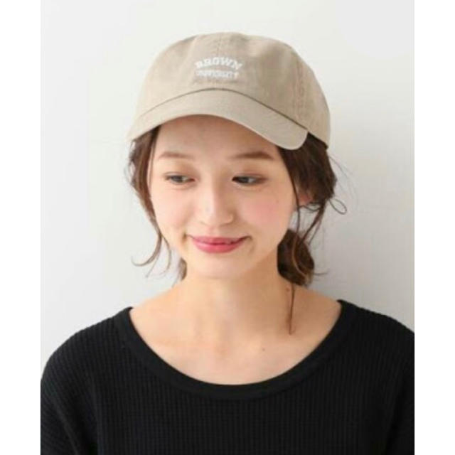 FRAMeWORK(フレームワーク)のジョゼ様専用★FRAMeWORK NEWHATTAN BROWN CAP レディースの帽子(キャップ)の商品写真