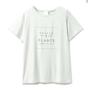 ジェラートピケ(gelato pique)のジェラートピケ  レーヨンロゴTシャツ(ルームウェア)