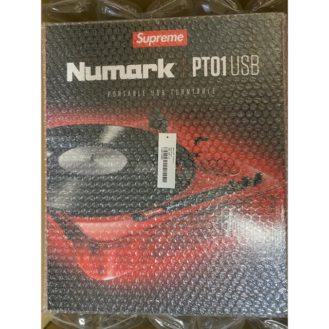 Supreme(シュプリーム)のsupreme Numark PT01 Portable Turntable  楽器のDJ機器(ターンテーブル)の商品写真