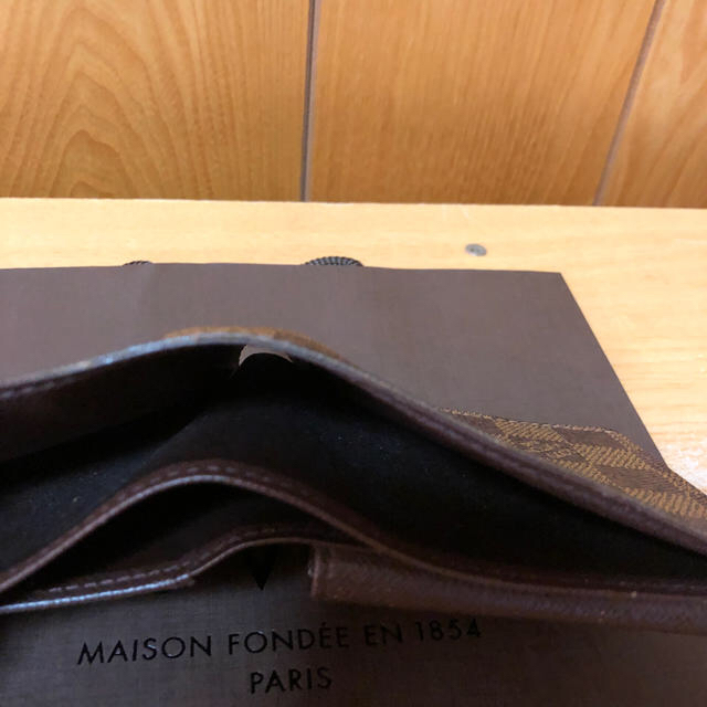 ポルトフォイユ・マルコ N61675 ダミエ エベヌ 二つ折り財布 メンズ 2