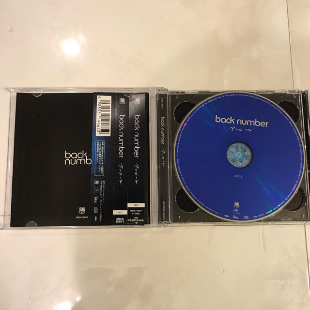 BACK NUMBER(バックナンバー)の【back number】ベストアルバム　CD【アンコール】 エンタメ/ホビーのCD(ポップス/ロック(邦楽))の商品写真