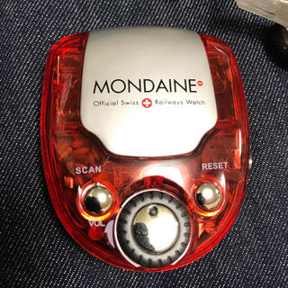 モンディーン(MONDAINE)のMONDAINE 携帯簡易ラジオ(防災関連グッズ)
