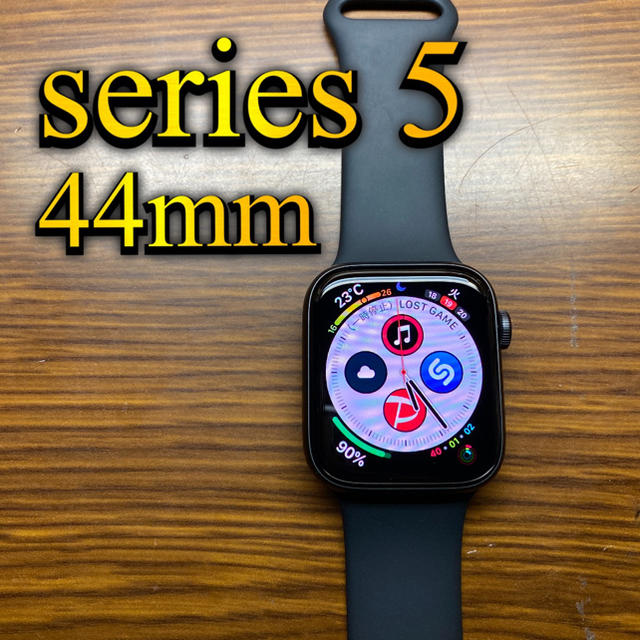Apple Watch(アップルウォッチ)のApple Watch series 5 44mm GPSモデル スマホ/家電/カメラのスマートフォン/携帯電話(その他)の商品写真