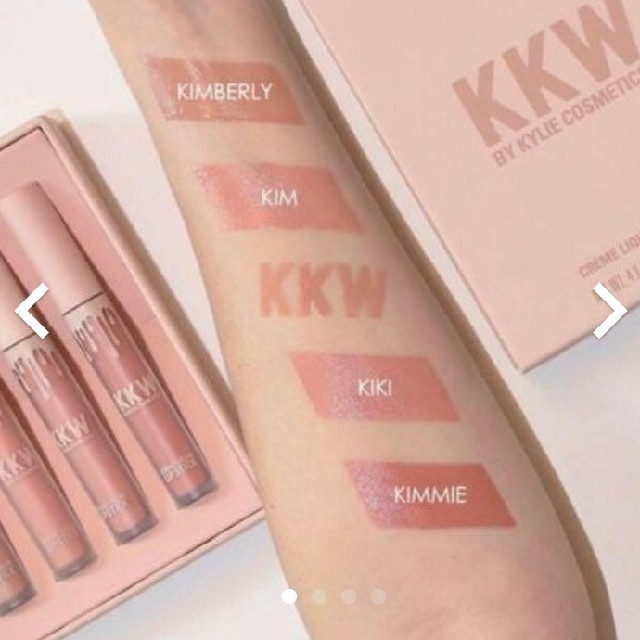 KKW KylieCosmetics クリームリキッドリップセット