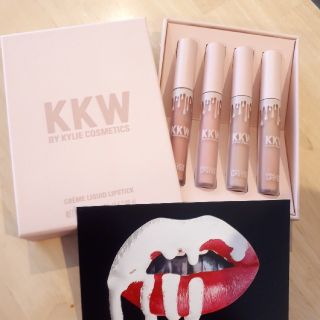 カイリーコスメティックス(Kylie Cosmetics)のKKW KylieCosmetics クリームリキッドリップセット(リップグロス)