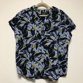 ユナイテッドアローズグリーンレーベルリラクシング(UNITED ARROWS green label relaxing)のgreen label relaxing ボタニカル柄シャツ(シャツ/ブラウス(長袖/七分))