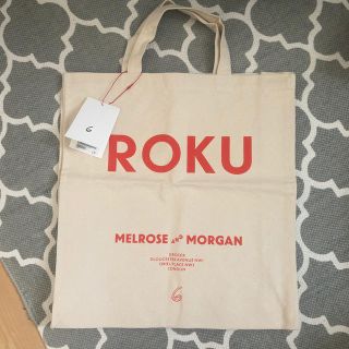 ビューティアンドユースユナイテッドアローズ(BEAUTY&YOUTH UNITED ARROWS)のRoku トートバッグ 新品未使用品(トートバッグ)