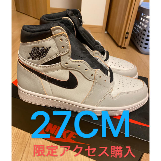 NIKE(ナイキ)の27cm 国内正規品 NIKE SB × AIR JORDAN 1 OG メンズの靴/シューズ(スニーカー)の商品写真