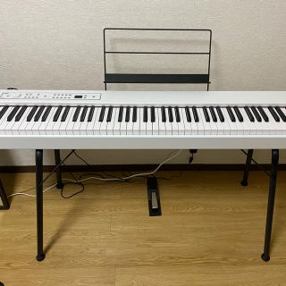 コルグ(KORG)のみい様専用　電子ピアノ　電子キーボード　KORG D1 ホワイト(電子ピアノ)