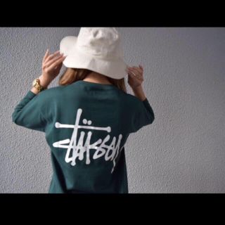 ステューシー(STUSSY)の期間限定お値下げ☺︎stussy women ストックロゴ Tシャツ ワンピース(ひざ丈ワンピース)