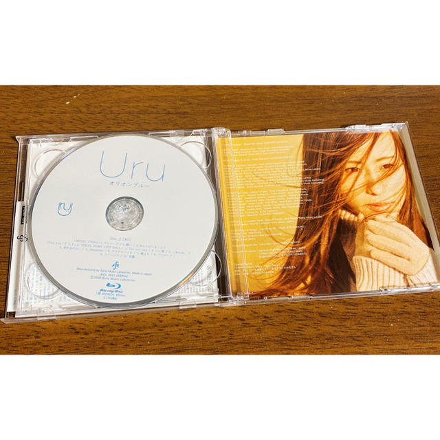 オリオンブルー(映像盤)  Uru  CD＋ブルーレイ 2