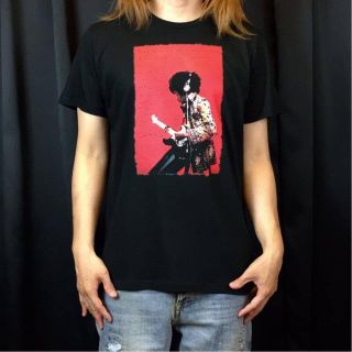 【新品 未使用】ジミヘンドリックス 黒 Tシャツ パープルヘイズ ギター(Tシャツ/カットソー(半袖/袖なし))