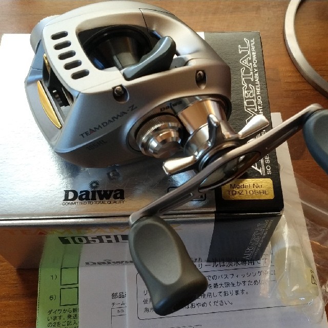 DAIWA TD-Z 105HL 補完品コレクターズアイテムフィッシング
