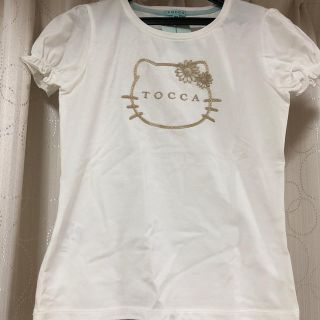 トッカ(TOCCA)のお値下げしました！新品未使用　TOCCAバンビーニ✖️キティトップス130(Tシャツ/カットソー)