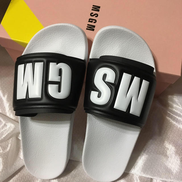 MSGM エムエスジーエム サンダル 2441MDS200 001 POOL レディース CON ...