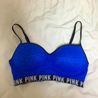 ヴィクトリアズシークレット(Victoria's Secret)のVS♡PINKプッシュアップスポーツブラ(ベアトップ/チューブトップ)