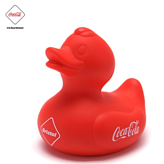 F.C.R.B.(エフシーアールビー)のF.C.R.B  COCA-COLA RUBBER DUCK 赤 エンタメ/ホビーのフィギュア(その他)の商品写真