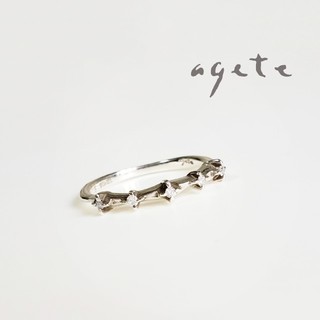アガット(agete)のアガット　ダイヤ　0.05ct　リング(リング(指輪))
