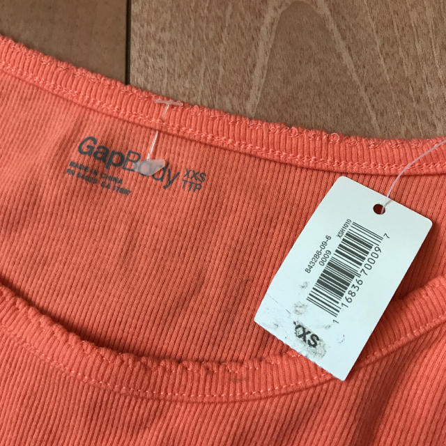 GAP(ギャップ)の新品タグ付き　GAP Body リブカットソー レディースのトップス(カットソー(長袖/七分))の商品写真