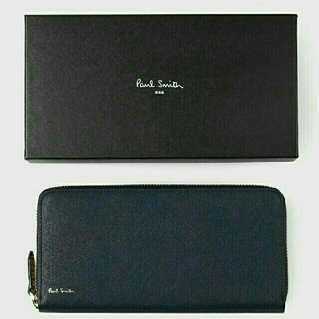 Paul Smith(ポールスミス)の【新品・未使用・現行モデル】ポールスミス ジップストローグレイン 長財布 メンズのファッション小物(長財布)の商品写真