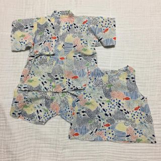 sale!!甚平 セットアップ 70〜80㎝ (ハンドメイド)(甚平/浴衣)