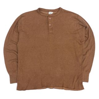 エルエルビーン(L.L.Bean)の90s USA製 エルエルビーン ヘンリーネック LLBEAN L.L.BEAN(Tシャツ/カットソー(七分/長袖))