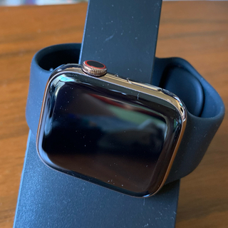 アップルウォッチ(Apple Watch)のアップルウォッチ4(GoldStaitnless 44mm LTE model)(腕時計(デジタル))