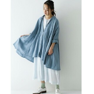 ネストローブ(nest Robe)のnest Robe リネン天然染めチュニックブラウス(シャツ/ブラウス(長袖/七分))