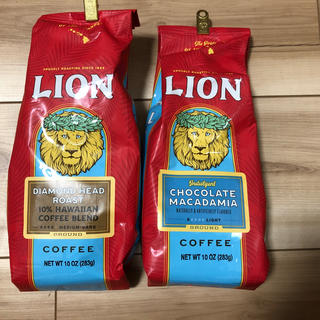 ライオン(LION)のハワイ限定　ライオンコーヒー　ダイアモンドヘッドロースト＆チョコレートマカダミア(コーヒー)