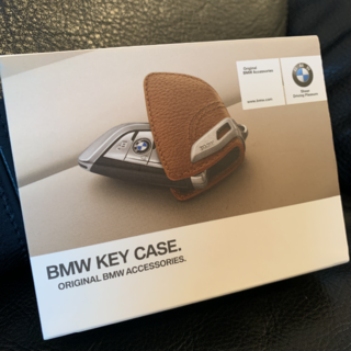 ビーエムダブリュー(BMW)のBMW純正リモコンレザーキーケース（色：サドルブラウン）(その他)