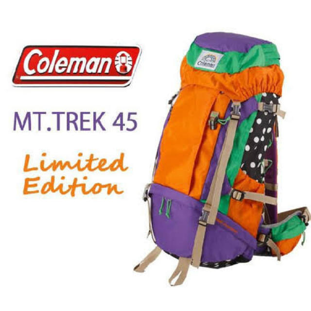 【年中無休】 - Coleman 【使用1回のみ】コールマン 登山リュック 45 Mt.TREK バックパック