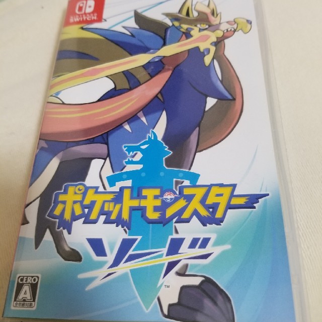 ポケットモンスター ソード Switch エンタメ/ホビーのゲームソフト/ゲーム機本体(家庭用ゲームソフト)の商品写真