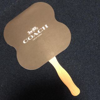 コーチ(COACH)のCOACH ノベルティうちわ(その他)