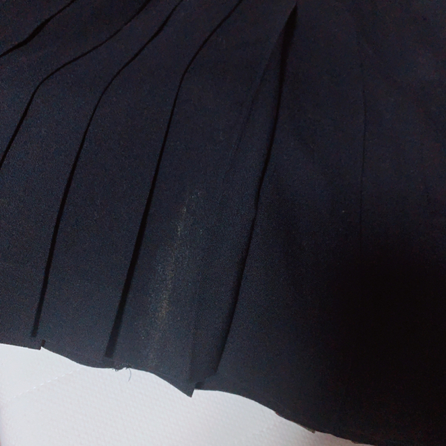 EASTBOY(イーストボーイ)のEASTBOY 無地紺スカート レディースのスカート(ひざ丈スカート)の商品写真