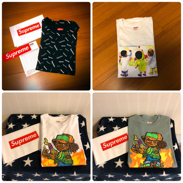 Supreme Tシャツセット　美品Tシャツ/カットソー(半袖/袖なし)