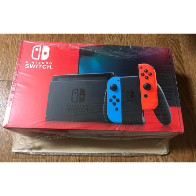 【新品未開封】任天堂Switch 本体 ネオンブルー/(R) ネオンレッド家庭用ゲーム機本体