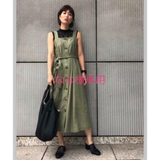 マウジー(moussy)のリネンワンピース(ロングワンピース/マキシワンピース)