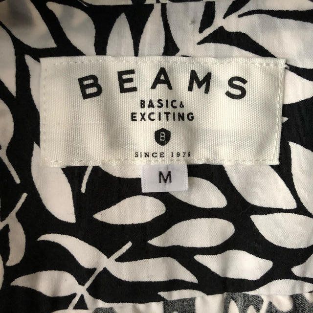 BEAMS(ビームス)のBEAMS ビームス　半袖シャツ　柄シャツ　かりゆし　アロハ メンズのトップス(シャツ)の商品写真