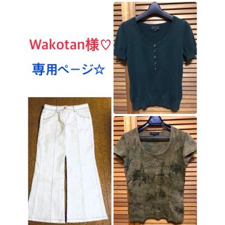 レリアン(leilian)の【Wakotan様 専用】デニム&カットソー3点おまとめ✩.*˚(デニム/ジーンズ)