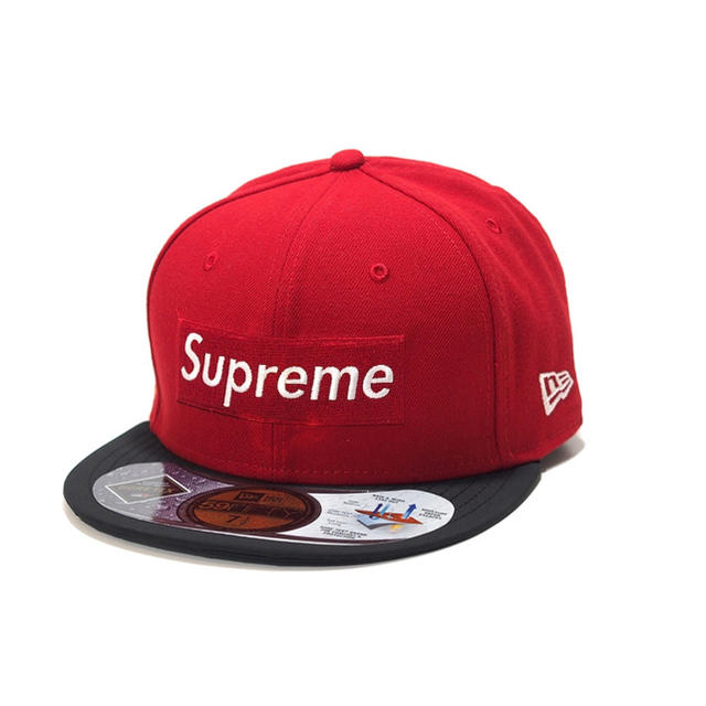 supreme  ニューエラ　キャップ　美品