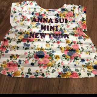 アナスイミニ(ANNA SUI mini)の専用　アナスイミニ  ☆ 花柄トップス　☆ Aライン　☆ キッズ　100(Tシャツ/カットソー)