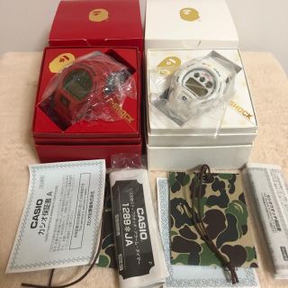 アベイシングエイプ(A BATHING APE)のG-SHOCK DW-6900 A BATHING APE(腕時計(デジタル))