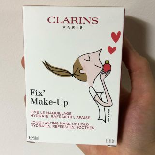 クラランス(CLARINS)の【新品】2つセット　クラランス　フィックスメイクアップ　限定デザイン(化粧水/ローション)