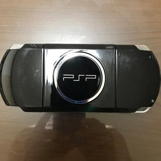 プレイステーションポータブル(PlayStation Portable)のSONY PSPとおまけソフト(携帯用ゲーム機本体)