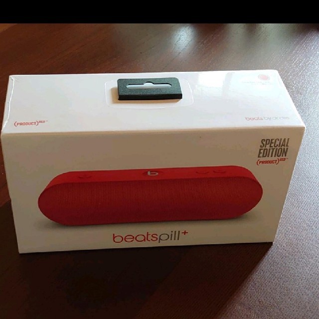 Beats by Dr Dre(ビーツバイドクタードレ)の専用  beats pill+ 未開封品 スマホ/家電/カメラのオーディオ機器(スピーカー)の商品写真