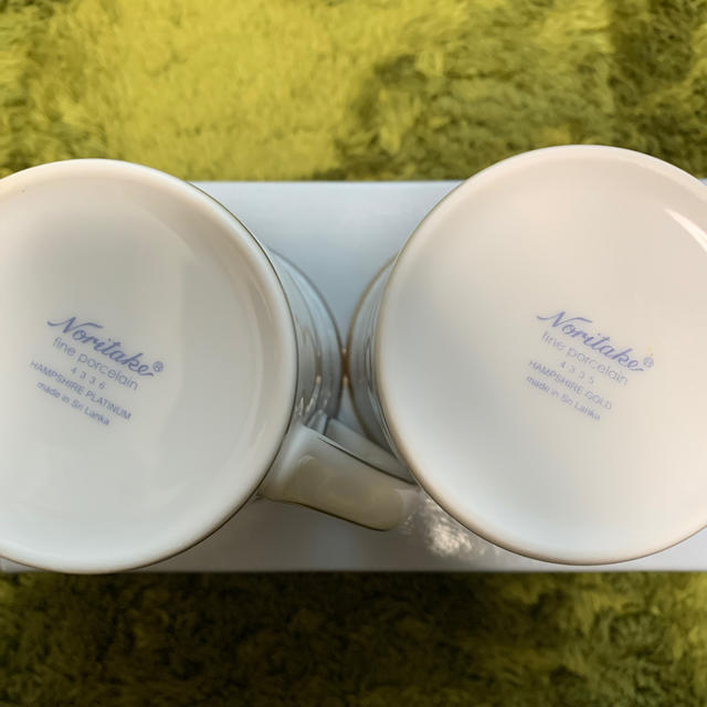 Noritake(ノリタケ)のNoritake☕︎ペアマグカップ インテリア/住まい/日用品のキッチン/食器(グラス/カップ)の商品写真