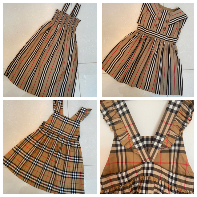 BURBERRY(バーバリー)の【専用】バーバリー　キッズ☆5点セット☆size6 キッズ/ベビー/マタニティのキッズ服女の子用(90cm~)(ワンピース)の商品写真