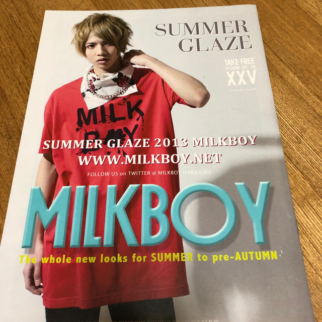 MILKBOY(ミルクボーイ)の志尊淳　ミルクボーイ　モデルパンフレット　非売品 エンタメ/ホビーのタレントグッズ(男性タレント)の商品写真